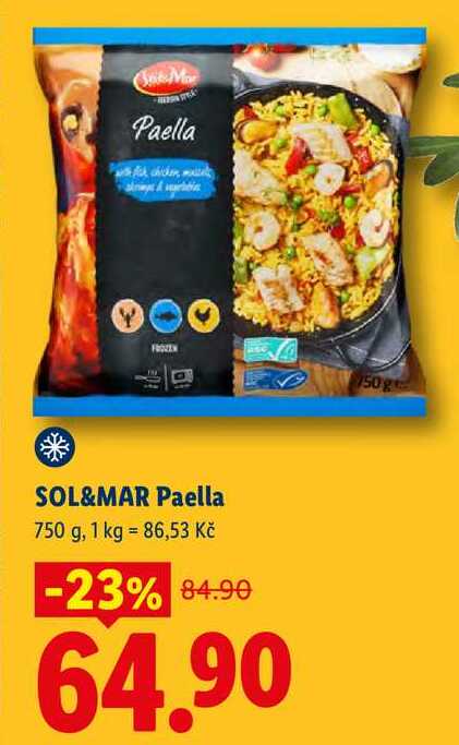 SOL&MAR Paella, 750 g