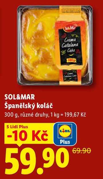 SOL&MAR Španělský koláč, 300 g