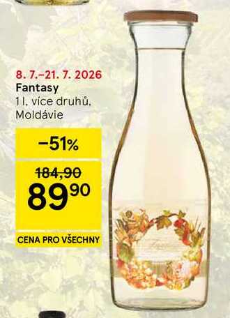 Fantasy, 1 l, více druhů