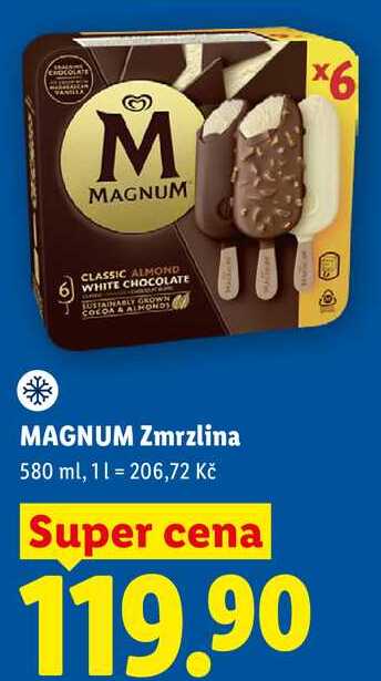 MAGNUM Zmrzlina, 580 ml