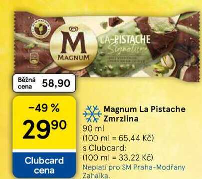 Magnum La Pistache Zmrzlina, 90 ml