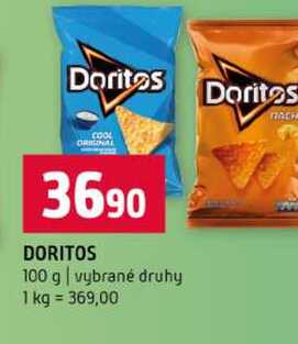 DORITOS 100 g vybrané druhy