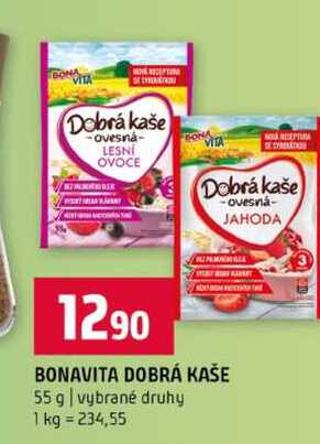 BONAVITA DOBRÁ KAŠE 55 g vybrané druhy