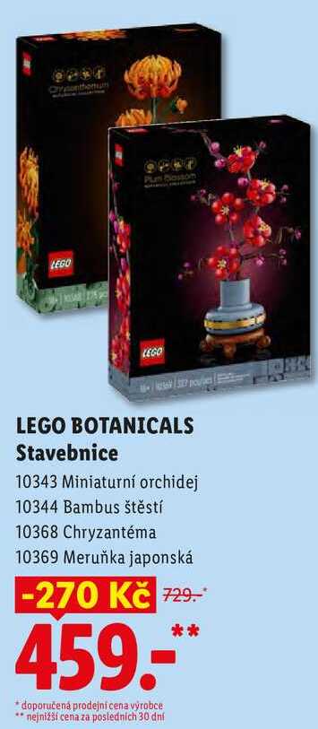 LEGO BOTANICALS Stavebnice