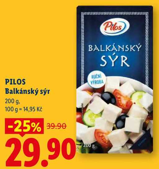 PILOS Balkánský sýr, 200 g