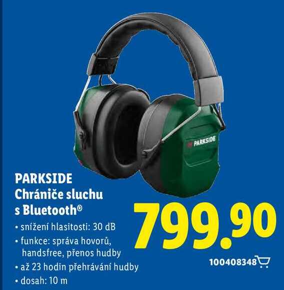 PARKSIDE PARKSIDE Chrániče sluchu s Bluetooth®