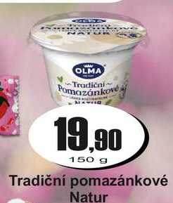 Tradiční pomazánkové Natur 150 g