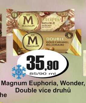 Magnum Euphoria, Wonder, Double 85/90 ml