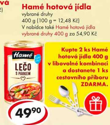 Hamé hotová jídla, 400 g