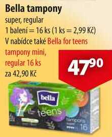 Bella tampony, 16 ks CBA