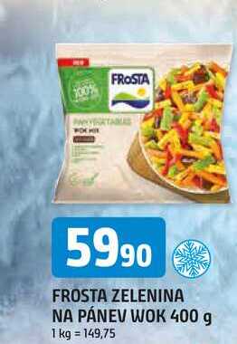 FROSTA ZELENINA NA PÁNEV WOK 400 g