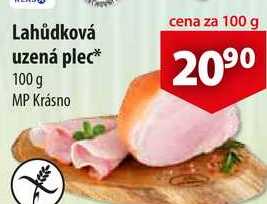 Lahůdková uzená plec, 100 g