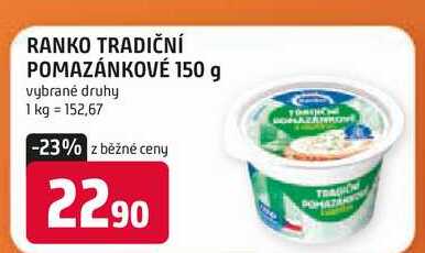 RANKO TRADIČNÍ POMAZÁNKOVÉ 150 g 