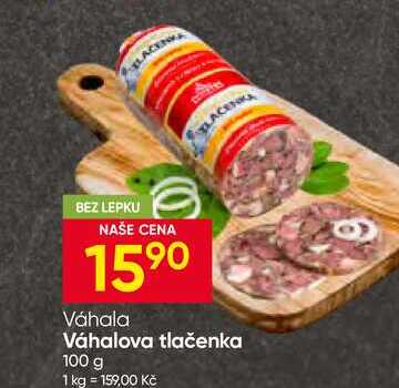 Váhala Váhalova tlačenka 100 g