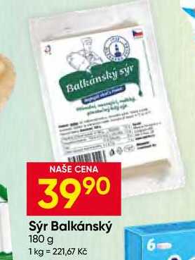 Sýr Balkánský 180 g 