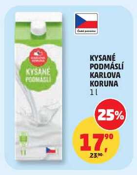 KARLOVA KORUNA KYSANÉ PODMÁSLÍ 1l