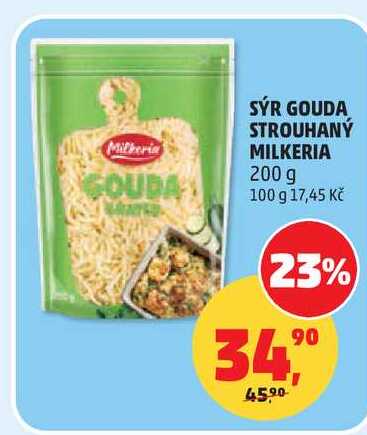 MILKERIA SÝR GOUDA STROUHANÝ 200 g
