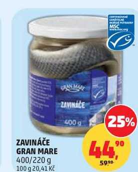 GRAN MARE ZAVINÁČE 400/220 g