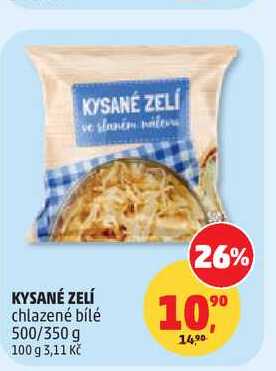 KYSANÉ ZELÍ chlazené bílé 500/350 g