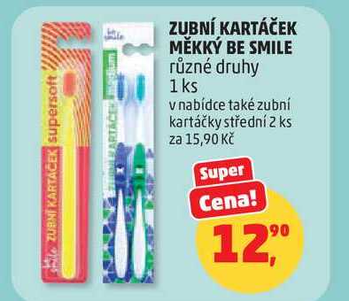BE SMILE ZUBNÍ KARTAČEK 1 ks