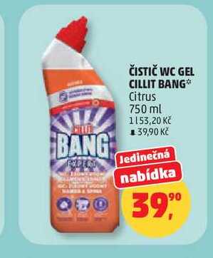 CILIT BANG Citrus 750 ml