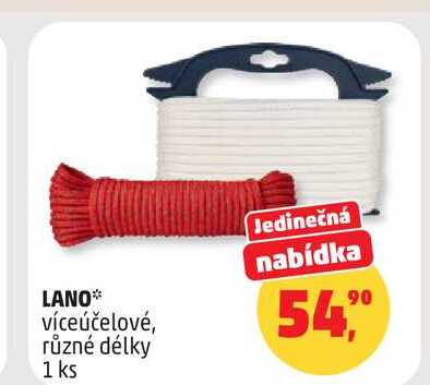 LANO víceúčelové, různé délky 1 ks 