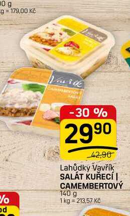 SALÁT KUŘECÍ | CAMEMBERTOVÝ 140 g