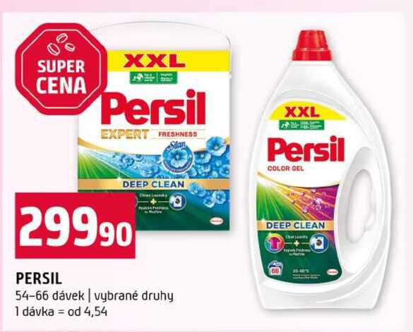 PERSIL 54-66 dávek vybrané druhy