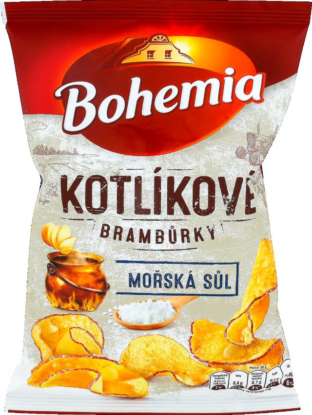 Bohemia Kotlíkové brambůrky