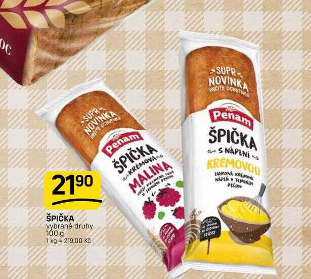 ŠPIČKA vybrané druhy 100 g