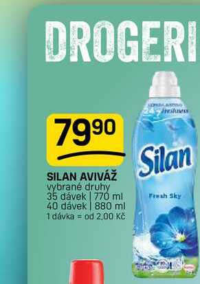 SILAN AVIVÁŽ vybrané druhy 35 dávek