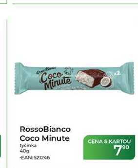 RossoBianco Coco Minute tyčinka 40g 
