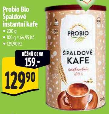Probio Bio Špaldové instantní kafe, 200 g