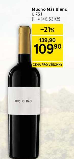 Mucho Más Blend, 0.75 l