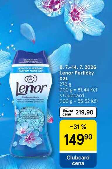 Lenor Perličky XXL, 270 g