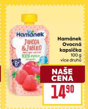 Hamánek Ovocná kapsička 100 g 