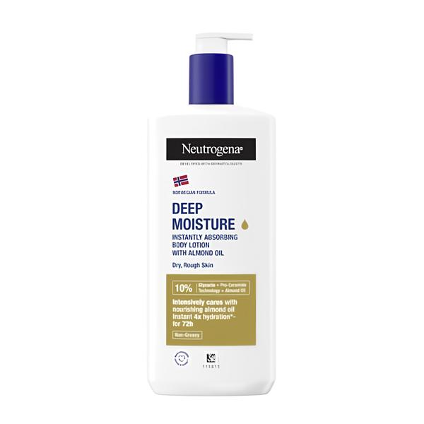 Neutrogena Hloubkově hydratační tělové mléko s olejem pro suchou pokožku Košík.cz