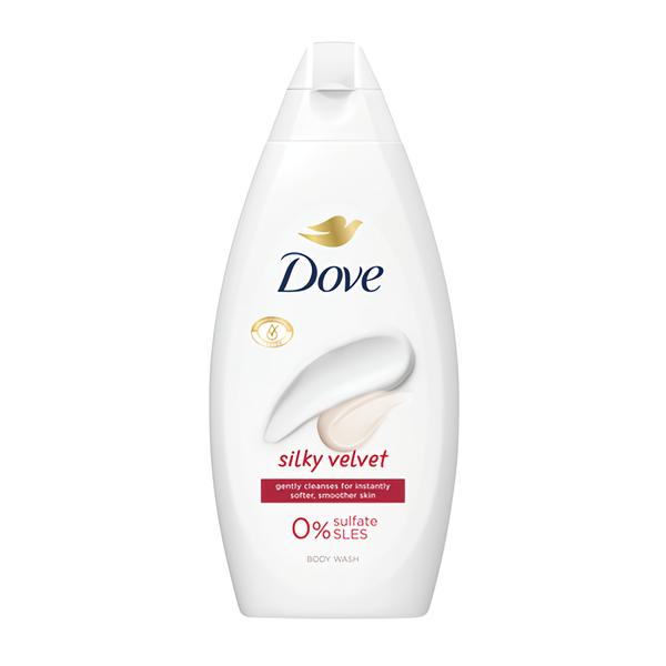Dove Silky Velvet Sprchový gel