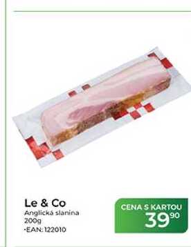 Le & Co Anglická slanina 200g 
