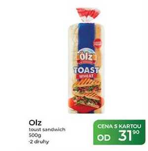 Olz toust sandwich 500g  