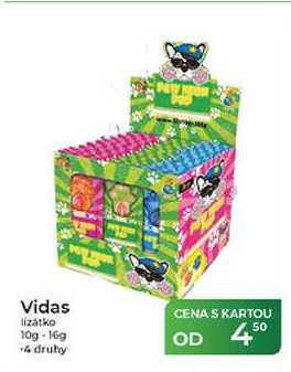 Vidas lizátko 10g-16g