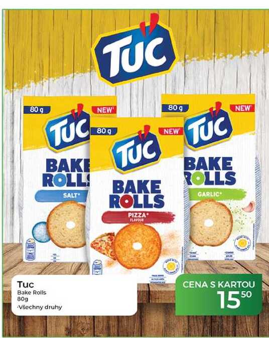 Tuc Bake Rolls 80g