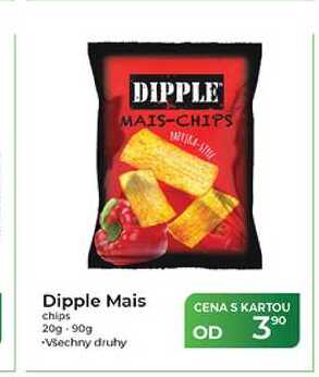 Dipple Mais chips 20g-90g