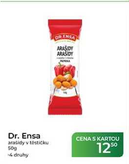 Dr. Ensa arašidy v tostičku 50g 