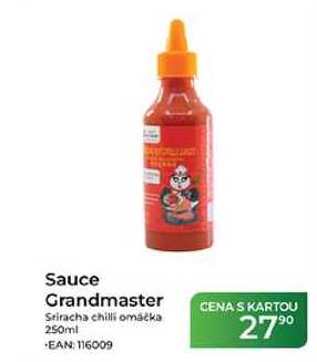 Sauce Grandmaster Sriracha chilli omáčka 250ml