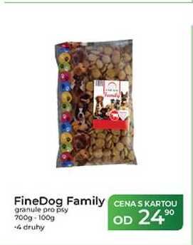 FineDog Family granule pro psy 700g-100g  