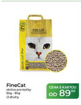 FineCat stelivo pro kočky 6kg 8kg