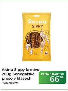 Akinu Sippy krmivo 200g Senegalské proso v klasech