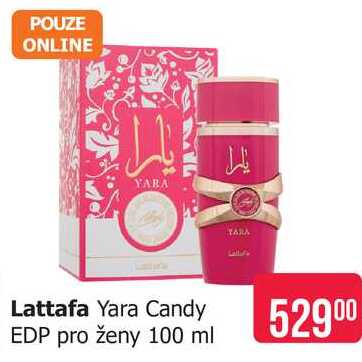 Lattafa Yara Candy EDP pro ženy 100 ml 
