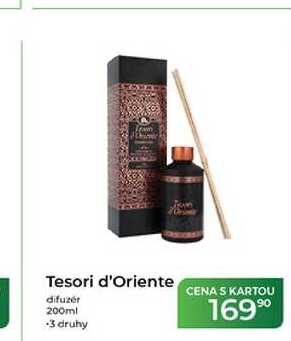 Tesori d'Oriente difuzér 200ml